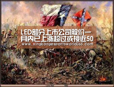 LED部分上市公司股价一月内已上涨超过或接近50%-星空竞猜(图2) 星空官网